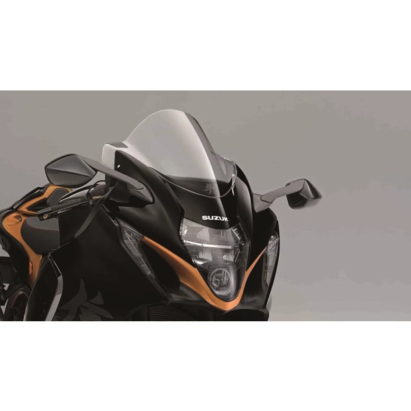 Suzuki Hayabusa Clear Touring Windscreen + 38mm